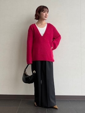 Demi-Luxe BEAMSさん（レディース・155cm）の秋コーディネート