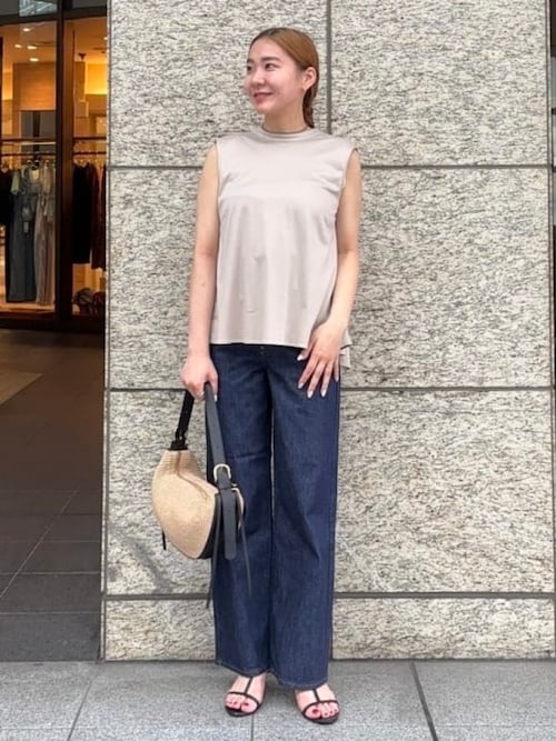 アッパーハイツ THE NIECE デニム W24 di10m upper hights THE NIECE アッパーハイツニース シルバー25