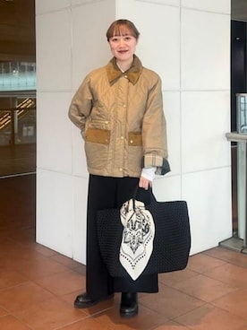 「Demi-Luxe BEAMS（デミルクス ビームス）のアイテム」を使った、Demi-Luxe BEAMSさん（レディース・158cm）の秋コーディネート