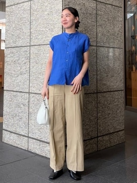 「TICCA（ティッカ）のアイテム」を使った、Demi-Luxe BEAMSさん（レディース・158cm）の夏コーディネート