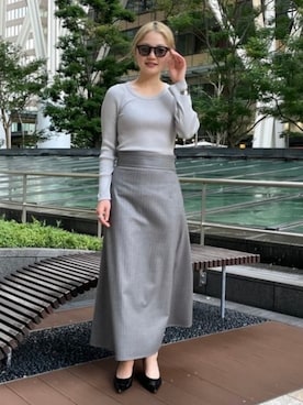 Demi-Luxe BEAMSさん(レディース・162cm)の冬コーディネート