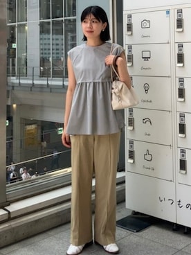 Demi-Luxe BEAMSさん(レディース・161cm)の秋コーディネート