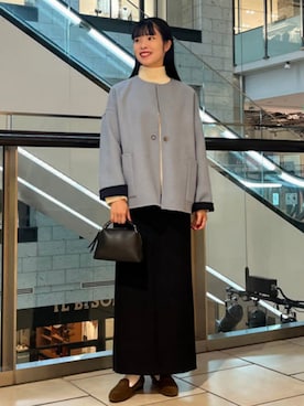 Demi-Luxe BEAMSさん（レディース・166cm）の秋コーディネート