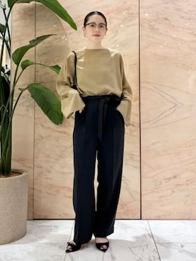 「Pippichic（ピッピシック）のアイテム」を使った、Demi-Luxe BEAMSさん（レディース・162cm）の夏コーディネート