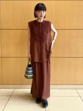 Demi-Luxe BEAMSさん（レディース・153cm）の夏コーディネート