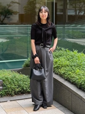 Demi-Luxe BEAMSさん(レディース・162cm)の秋コーディネート