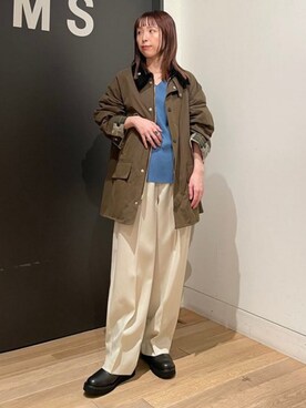Demi-Luxe BEAMSさん(レディース・155cm)の秋コーディネート
