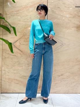 「Demi-Luxe BEAMS（デミルクス ビームス）のアイテム」を使った、Demi-Luxe BEAMSさん（レディース・165cm）の秋コーディネート