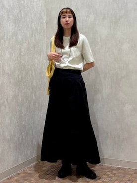 「NE QUITTEZ PAS!（ヌキテパ）のアイテム」を使った、Demi-Luxe BEAMSさん（レディース・162cm）の夏コーディネート