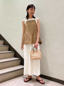 Demi-Luxe BEAMSさん（レディース・163cm）の夏コーディネート