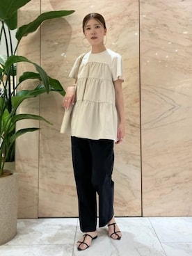 Demi-Luxe BEAMSさん（レディース・164cm）の夏コーディネート