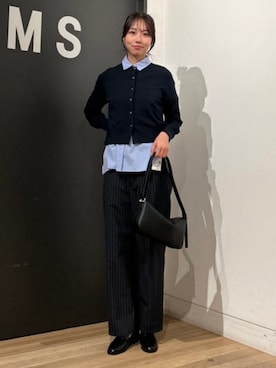 「Demi-Luxe BEAMS（デミルクス ビームス）のアイテム」を使った、Demi-Luxe BEAMSさん（レディース・170cm）の秋コーディネート