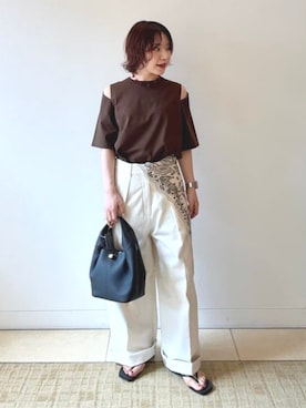 Demi-Luxe BEAMSさん(レディース・153cm)の夏コーディネート