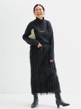 Demi-Luxe BEAMSさん（レディース・162cm）の秋コーディネート