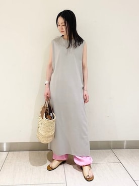 「EFFE BEAMS（エッフェビームス）のアイテム」を使った、Demi-Luxe BEAMSさん（レディース・157cm）の春コーディネート