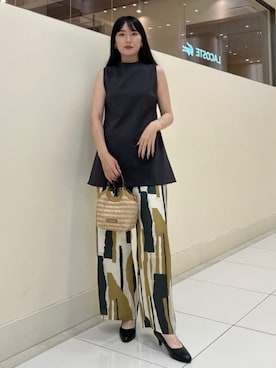 Demi-Luxe BEAMSさん（レディース・165cm）の夏コーディネート