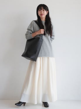 「高身長女子」｜Demi-Luxe BEAMSさん（レディース・165cm）の秋コーディネート