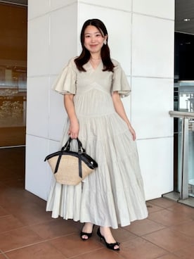 Demi-Luxe BEAMSさん(レディース・157cm)の春コーディネート