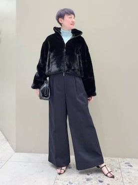 Demi-Luxe BEAMSさん(レディース・165cm)の秋コーディネート