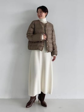 Demi-Luxe BEAMSさん（レディース・162cm）の秋コーディネート