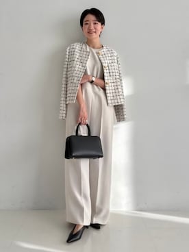 Demi-Luxe BEAMSさん（レディース・162cm）の冬コーディネート