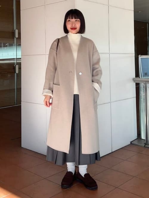 セール】【1/9値下げ】【ビームスの百名品】リバー Vネック ロング