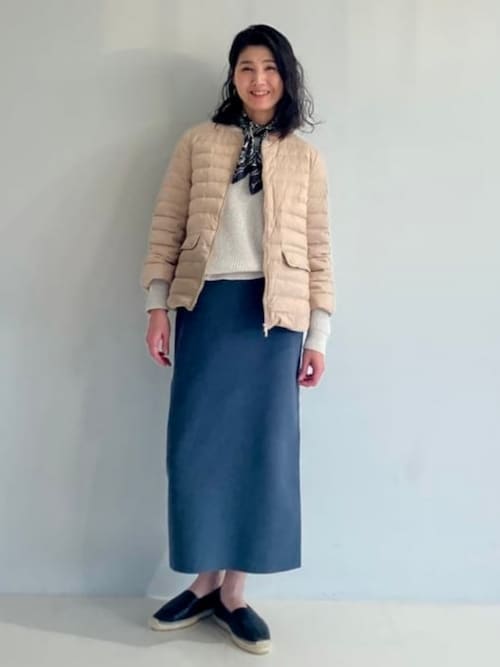 TATRAS ノーカラーライトダウンジャケット Demi-Luxe BEAMS（デミルクス ビームス）【別注】TATRAS / ACACIA ノー