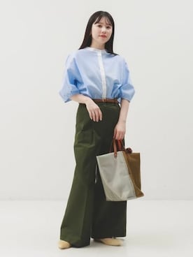 Demi-Luxe BEAMSさん(レディース・162cm)の秋コーディネート
