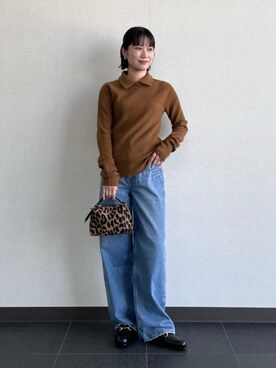 Demi-Luxe BEAMSさん（レディース・155cm）の秋コーディネート