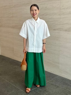 Demi-Luxe BEAMSさん（レディース・154cm）の夏コーディネート