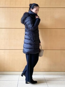 Demi-Luxe BEAMSさん（レディース・160cm）の冬コーディネート