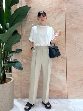 Demi-Luxe BEAMSさん(レディース・163cm)の夏コーディネート