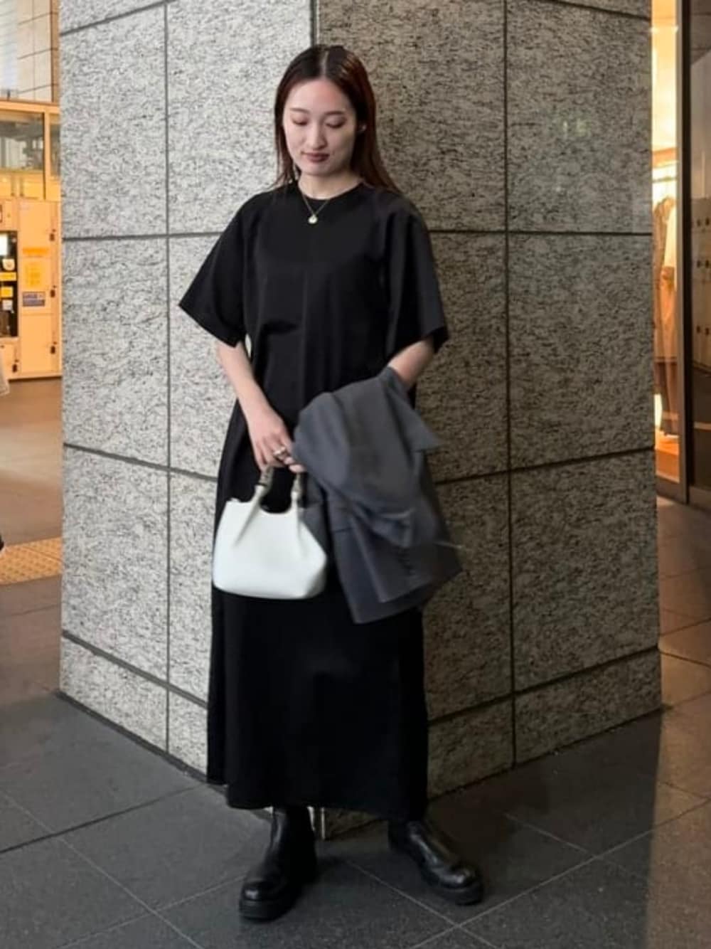 グロス Tドレス .M［手洗い可］を使った人気ファッション