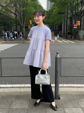 Demi-Luxe BEAMSさん（レディース・158cm）の春コーディネート