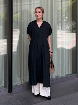 「TICCA(ティッカ)のアイテム」を使った、Demi-Luxe BEAMSさん(レディース・159cm)の夏コーディネート
