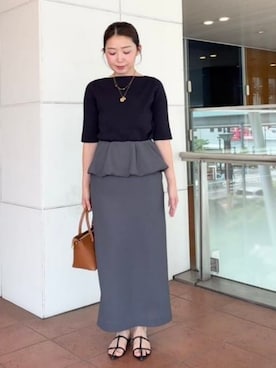 Demi-Luxe BEAMSさん（レディース・157cm）の夏コーディネート