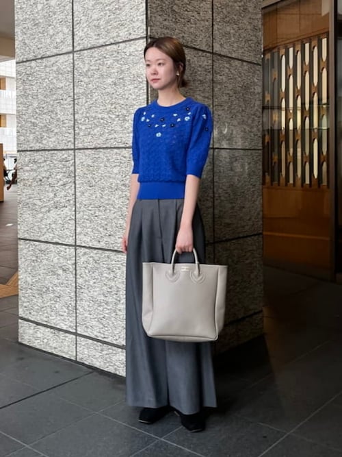 セール】BAUM UND PFERDGARTEN / CAPONI フラワー ニット（ニット  