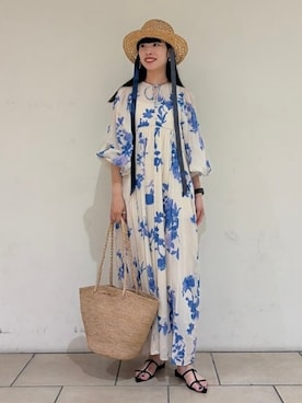 Demi-Luxe BEAMSさん(レディース・166cm)の夏コーディネート