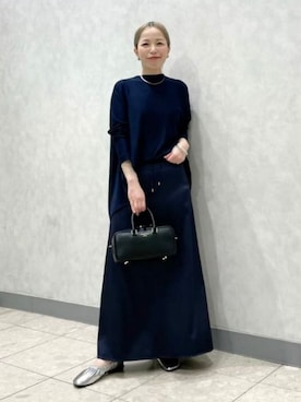 Demi-Luxe BEAMSさん（レディース・158cm）の春コーディネート