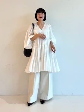 「MARIHA（マリハ）のアイテム」を使った、Demi-Luxe BEAMSさん（レディース・153cm）の夏コーディネート