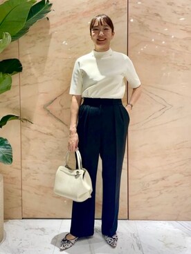 「アツいコーデ全部見せ」｜Demi-Luxe BEAMSさん（レディース・163cm）の夏コーディネート