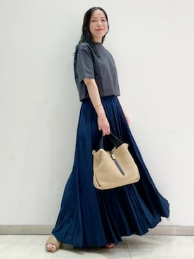 Demi-Luxe BEAMSさん（レディース・158cm）の夏コーディネート