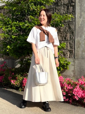 Demi-Luxe BEAMSさん（レディース・157cm）の夏コーディネート