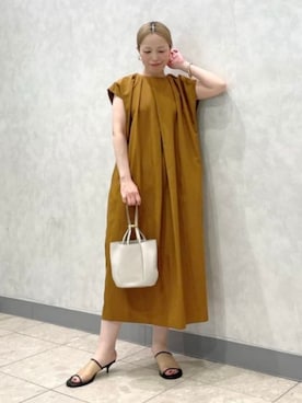 「リゾートスタイル」｜Demi-Luxe BEAMSさん（レディース・158cm）の夏コーディネート