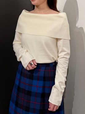 「Demi-Luxe BEAMS（デミルクス ビームス）のアイテム」を使った、Demi-Luxe BEAMSさん（レディース・155cm）の秋コーディネート