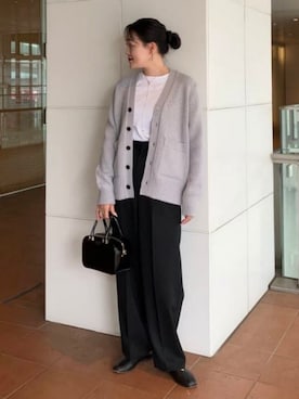 「Demi-Luxe BEAMS（デミルクス ビームス）のアイテム」を使った、Demi-Luxe BEAMSさん（レディース・163cm）の秋コーディネート