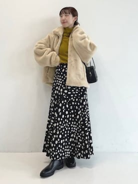 「TATRAS（タトラス）のアイテム（ジャケット/アウター）」を使った、Demi-Luxe BEAMSさん（レディース・155cm）の秋コーディネート
