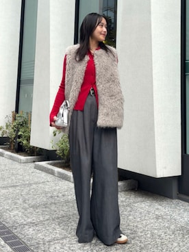 「Demi-Luxe BEAMS（デミルクス ビームス）のアイテム」を使った、Demi-Luxe BEAMSさん（レディース・157cm）の秋コーディネート