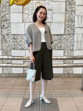 Demi-Luxe BEAMSさん(レディース・155cm)の夏コーディネート