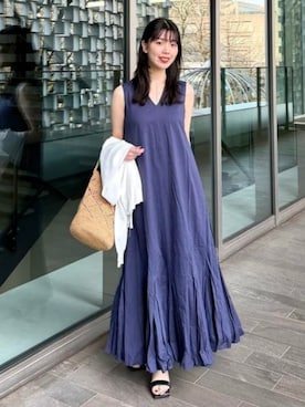 「MARIHA（マリハ）のアイテム」を使った、Demi-Luxe BEAMSさん（レディース・161cm）の春コーディネート